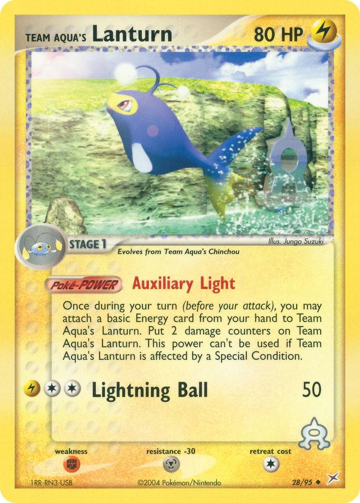 Lanturn 28/95 - EX Team Magma vs Team Aqua