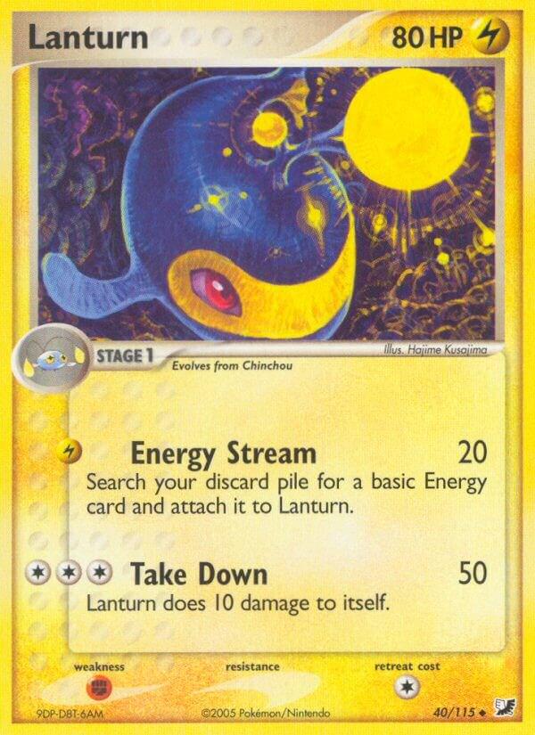 Lanturn 40/115 - EX Unseen Forces