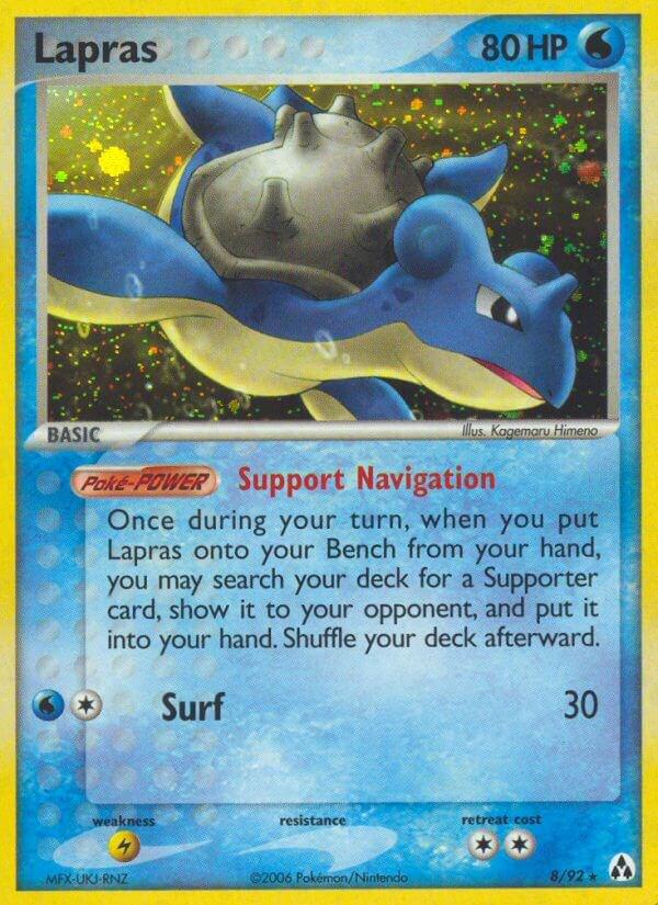 Lapras 8/92 - EX Legend Maker
