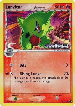 Larvitar 73/113 - EX Delta Species
