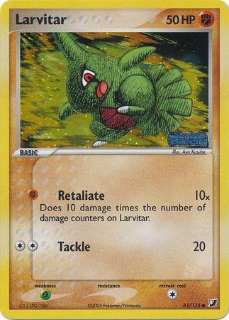 Larvitar 61/115 - EX Unseen Forces