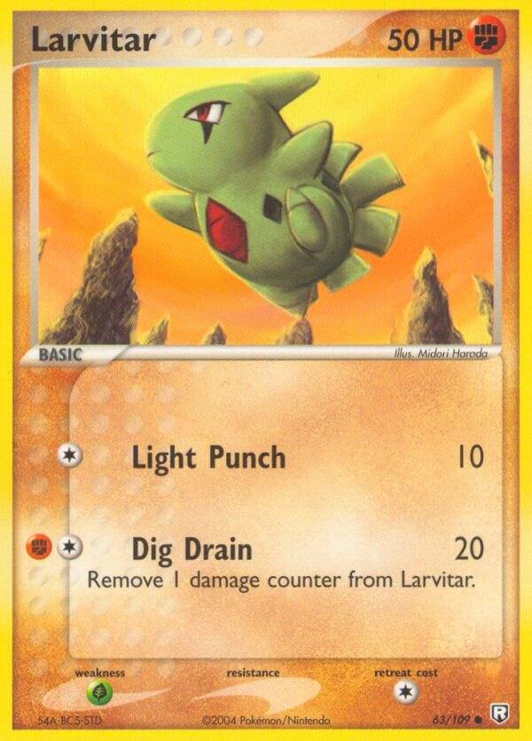 Larvitar 63/109 - EX Team Rocket Returns