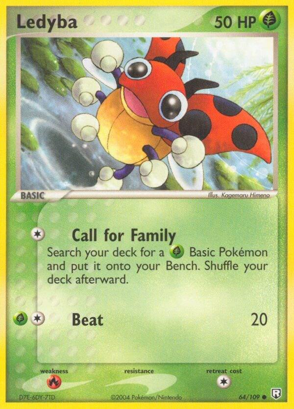 Ledyba 64/109 - EX Team Rocket Returns