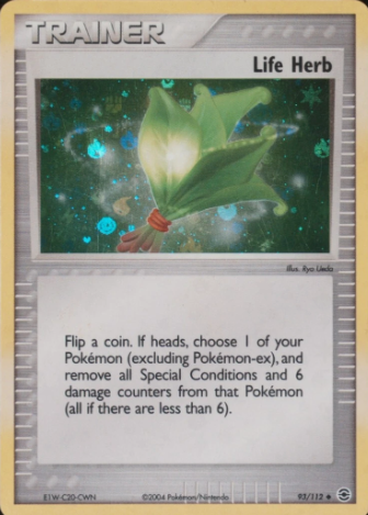 Life Herb 93/112 - EX Fire Red & Leaf Green