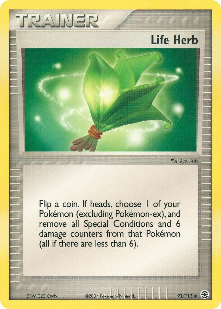 Life Herb 93/112 - EX Fire Red & Leaf Green
