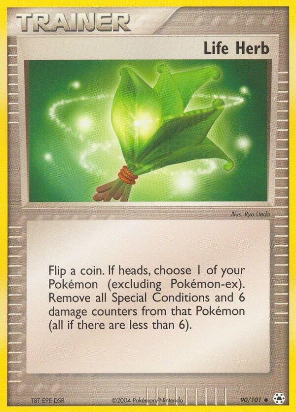 Life Herb 90/101 - EX Hidden Legends