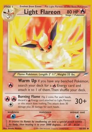 Light Flareon 46/105 - Neo Destiny