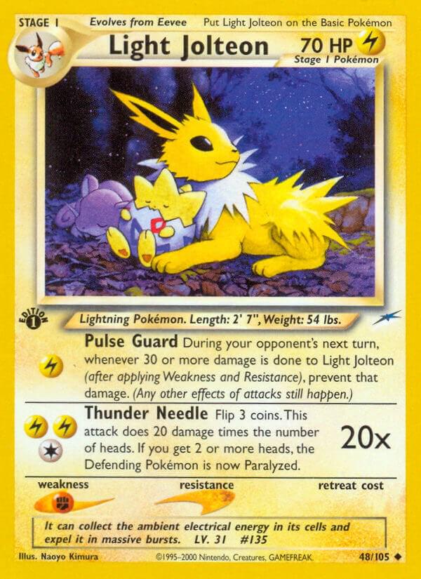 Light Jolteon 48/105 - Neo Destiny