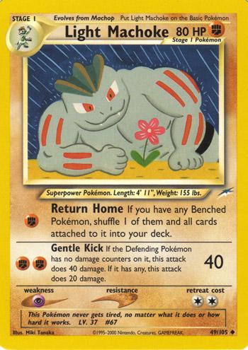 Light Machoke 49/105 - Neo Destiny