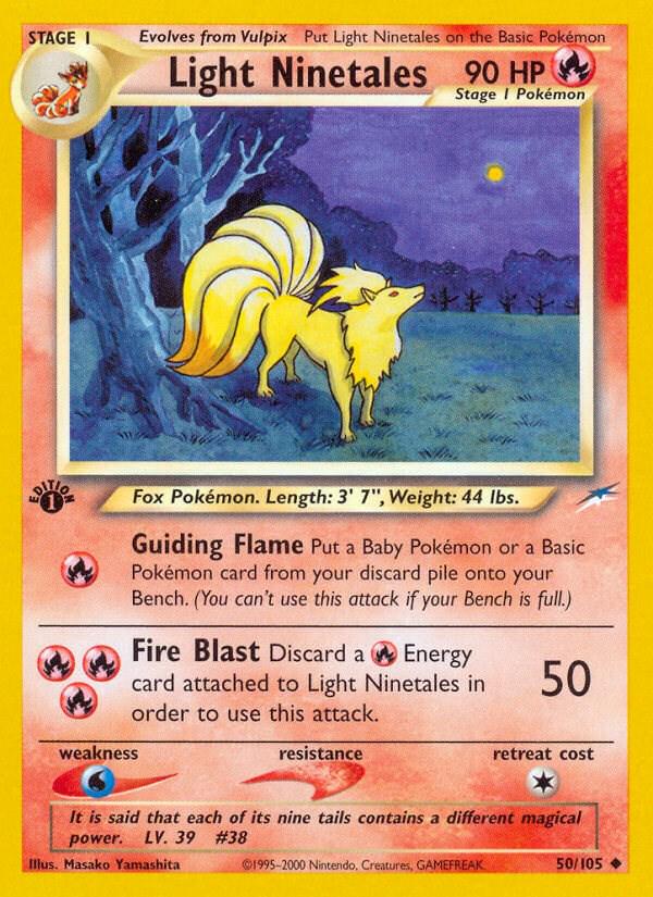 Light Ninetales 50/105 - Neo Destiny
