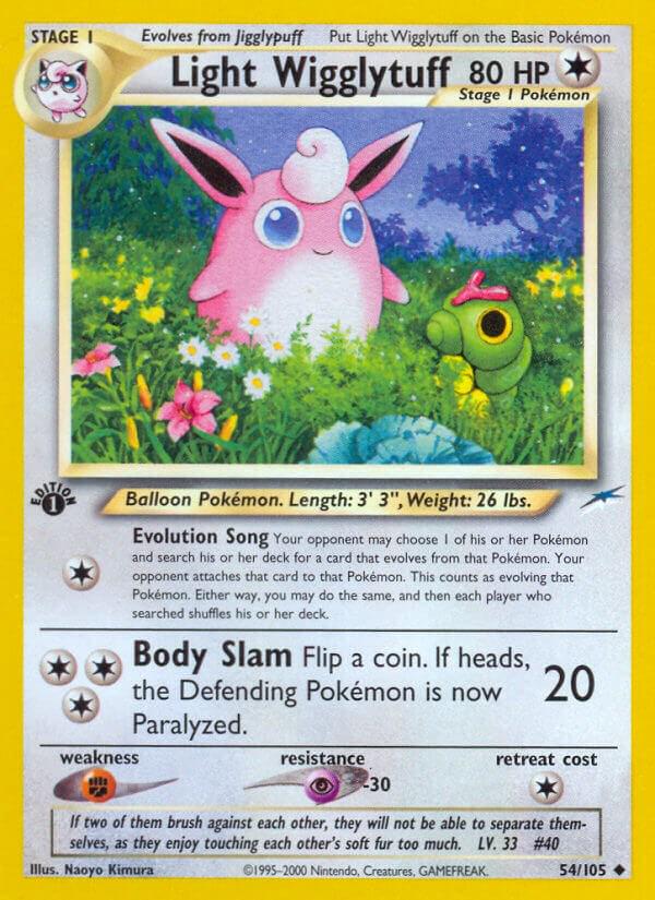 Light Wigglytuff 54/105 - Neo Destiny