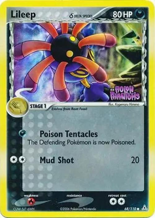 Lileep 68/110 - EX Holon Phantoms