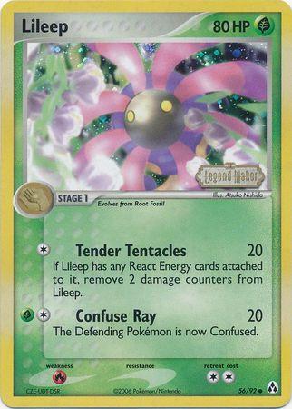 Lileep 56/92 - EX Legend Maker