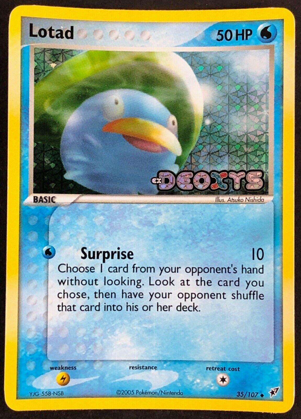 Lotad 35/107 - EX Deoxys