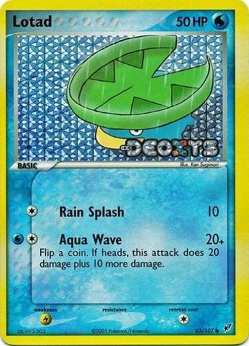 Lotad 63/107 - EX Deoxys