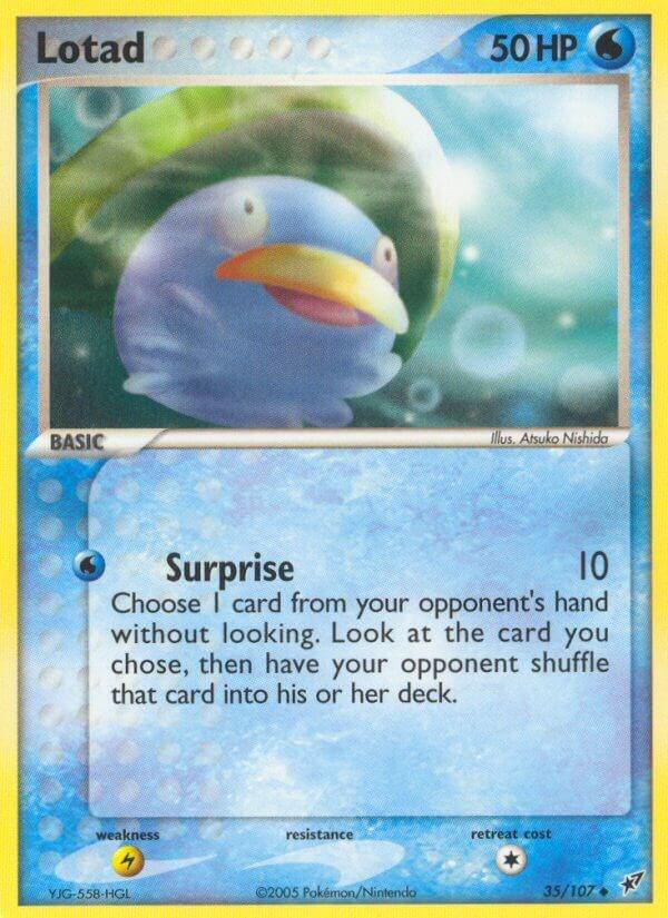 Lotad 35/107 - EX Deoxys