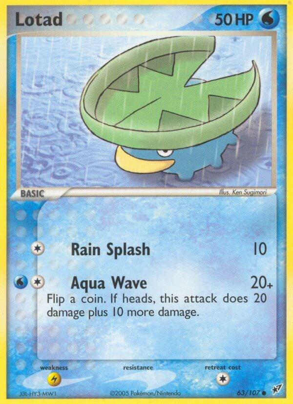 Lotad 63/107 - EX Deoxys