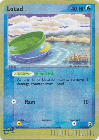 Lotad 66/100 - EX Sandstorm