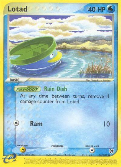 Lotad 66/100 - EX Sandstorm