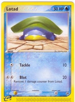 Lotad 67/100 - EX Sandstorm