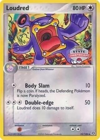 Loudred 35/106 - EX Emerald