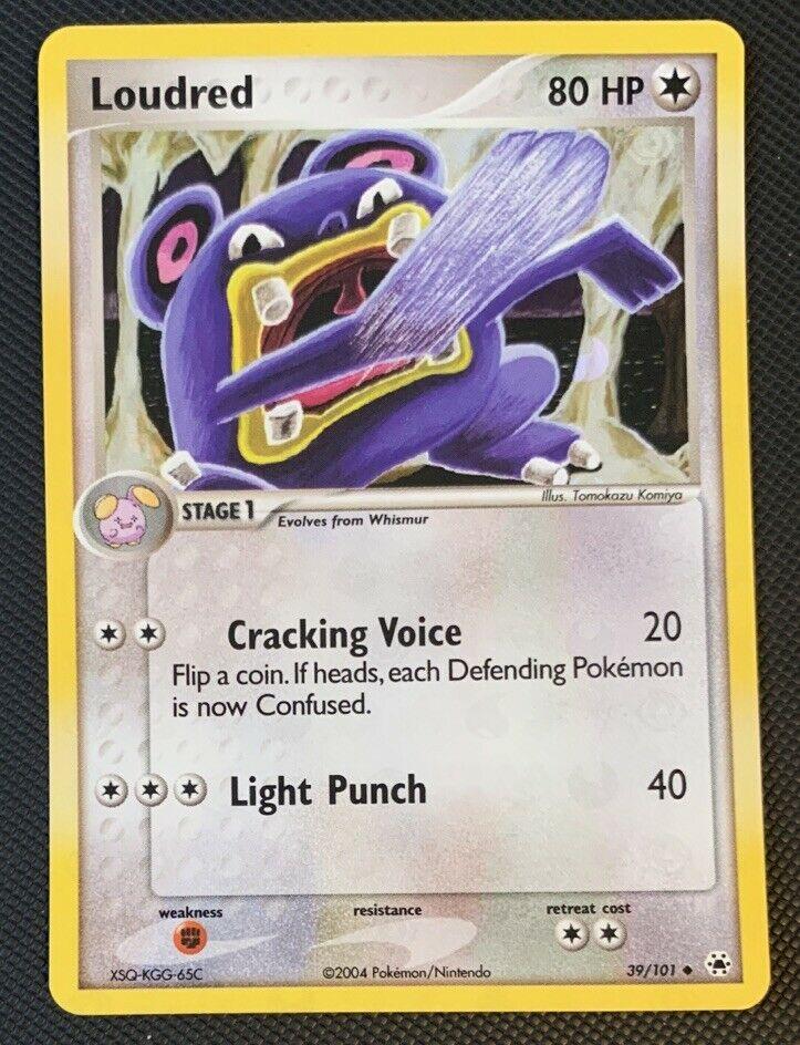 Loudred 39/101 - EX Hidden Legends
