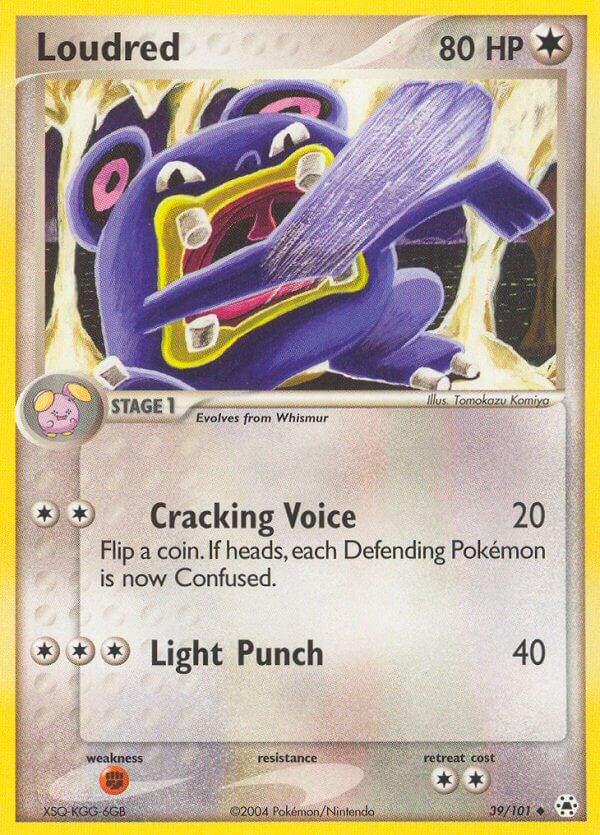 Loudred 39/101 - EX Hidden Legends
