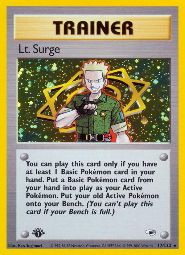 Lt. Surge 17/132 - Gym Heroes
