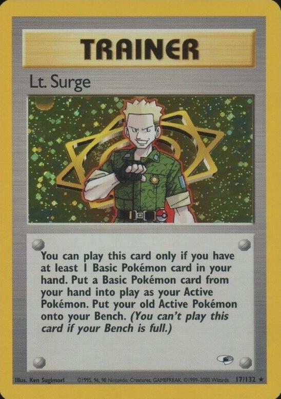 Lt. Surge 17/132 - Gym Heroes
