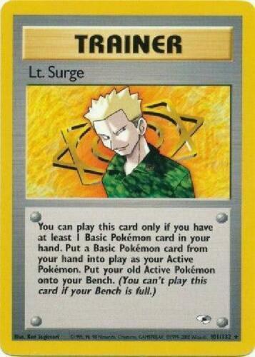Lt. Surge 101/132 - Gym Heroes