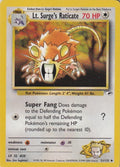 Lt. Surge's Raticate 51/132 - Gym Heroes