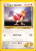 Lt. Surge's Spearow 52/132 - Gym Heroes
