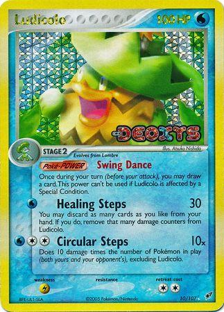 Ludicolo 10/107 - EX Deoxys