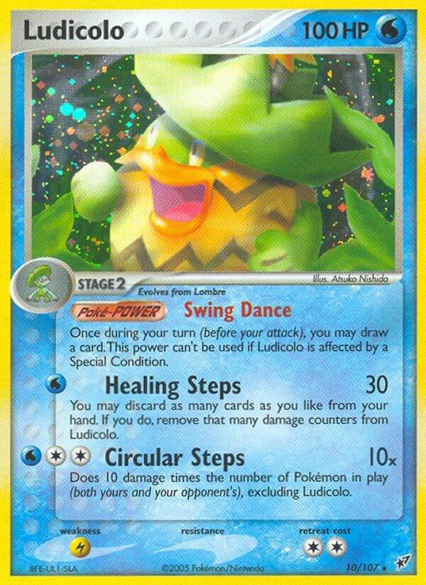 Ludicolo 10/107 - EX Deoxys