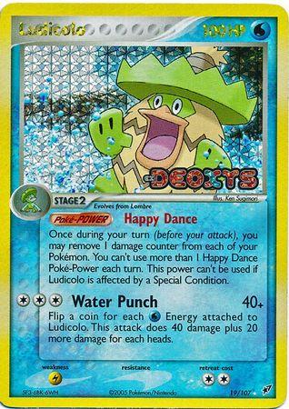 Ludicolo 19/107 - EX Deoxys