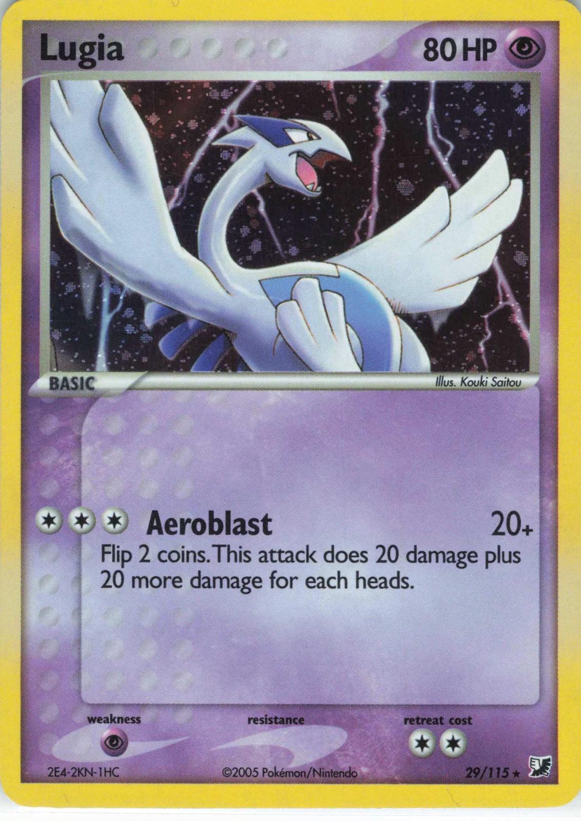 Lugia 29/115 - EX Unseen Forces