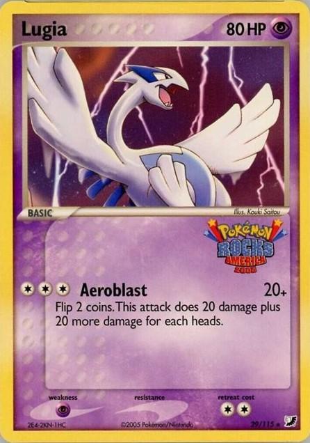 Lugia 29/115 - EX Unseen Forces