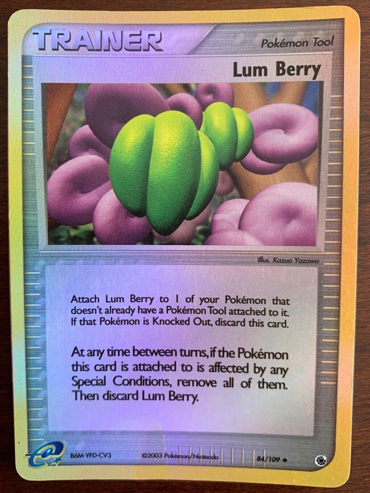 Lum Berry 84/109 - EX Ruby & Sapphire