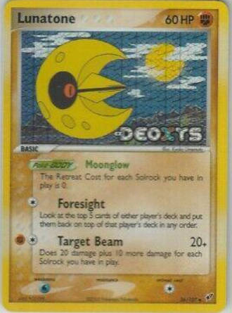Lunatone 36/107 - EX Deoxys