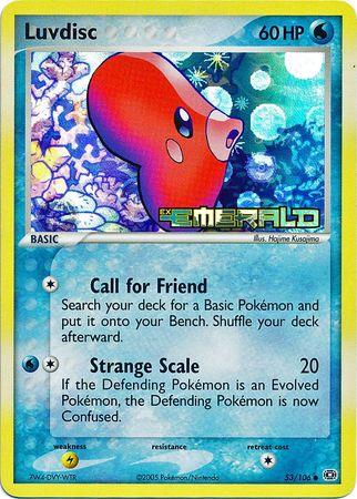 Luvdisc 53/106 - EX Emerald