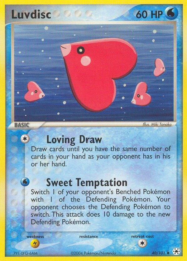 Luvdisc 40/101 - EX Hidden Legends