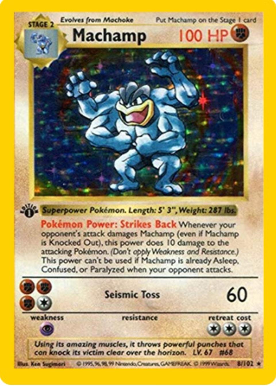Machamp 8/102 - Base Set