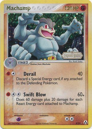 Machamp 9/92 - EX Legend Maker
