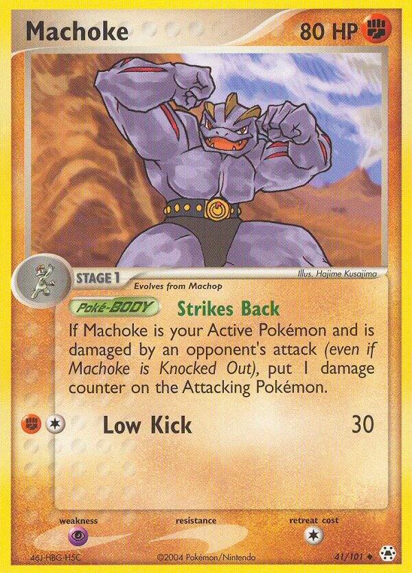 Machoke 41/101 - EX Hidden Legends