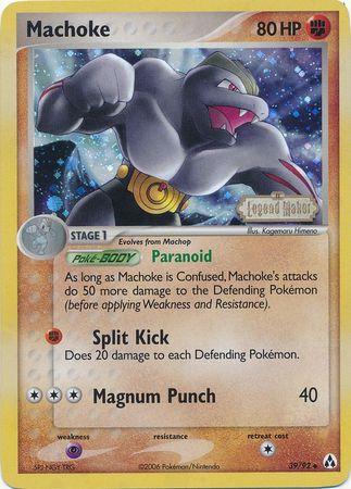 Machoke 39/92 - EX Legend Maker