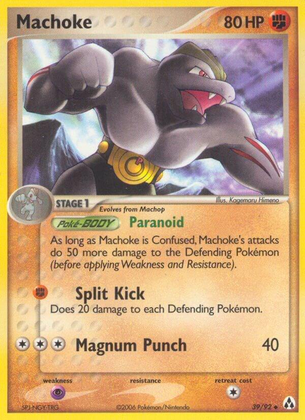 Machoke 39/92 - EX Legend Maker