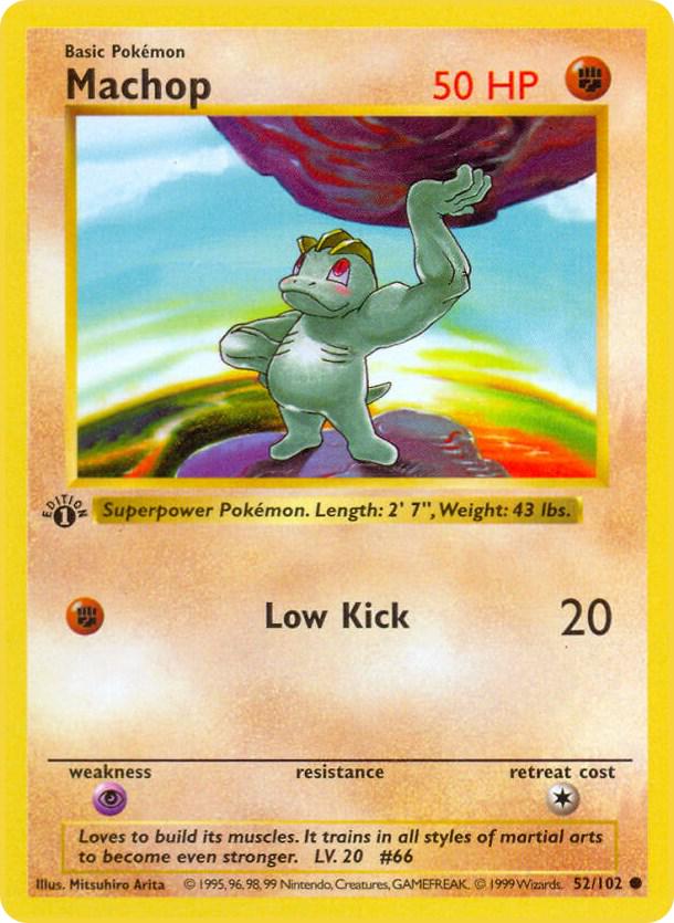 Machop 52/102 - Base Set