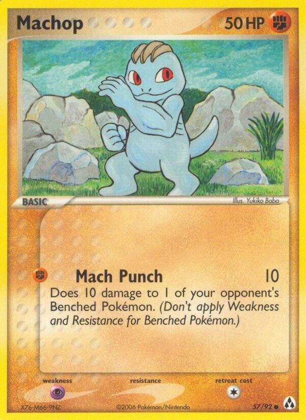 Machop 57/92 - EX Legend Maker