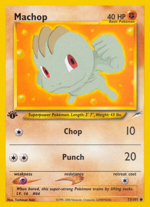Machop 73/105 - Neo Destiny