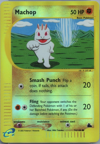 Machop 74/144 - Skyridge